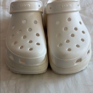 CROCS Kids Slippers in Cream